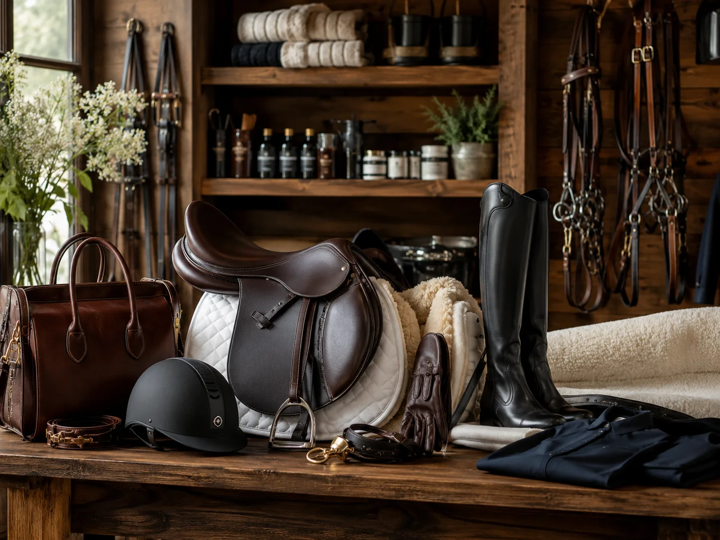 Equestrian tack and gear