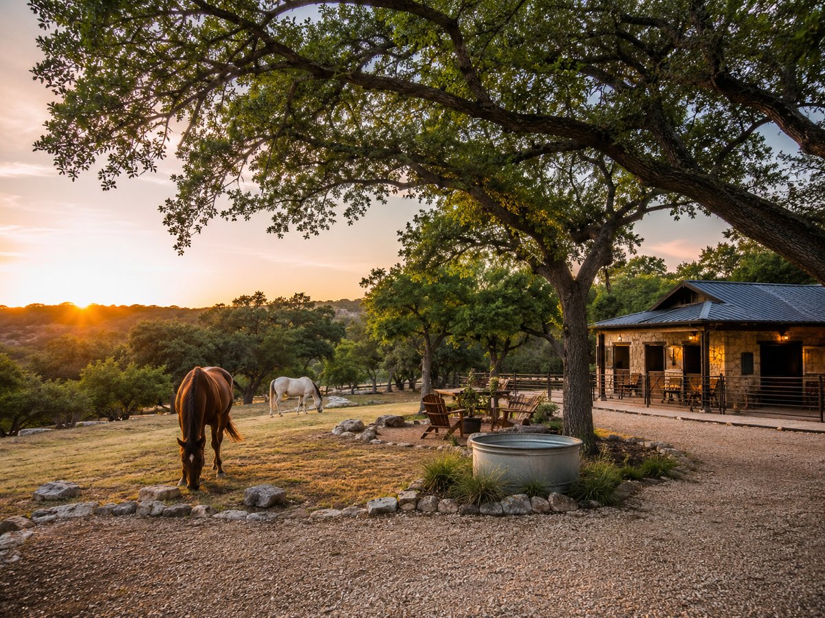 Hill Country Equestrian Escape equestrian property